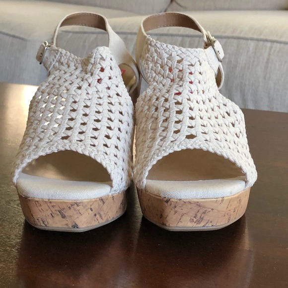 Natural POP Cork Macrame Wedge Sandal Size 11 NEW - Picture 6 of 10